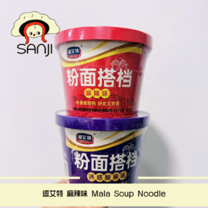 逗艾特 粉面搭档 麻辣酸麻味汤面杯装