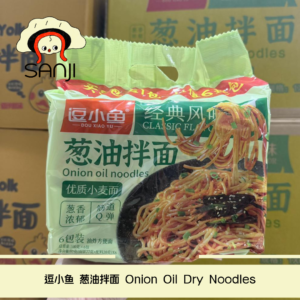 逗小鱼 经典葱油拌面 1袋6包装