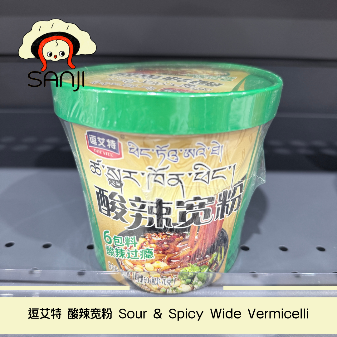 逗艾特 酸辣宽粉 杯装
